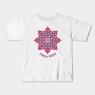 Yoga Mom Kids T-Shirt